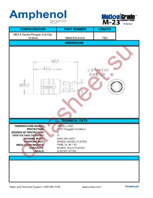 MA4FSR-A12.8 datasheet  